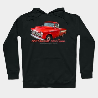 1957 Chevrolet 3124 Cameo Carrier Pickup Truck Hoodie